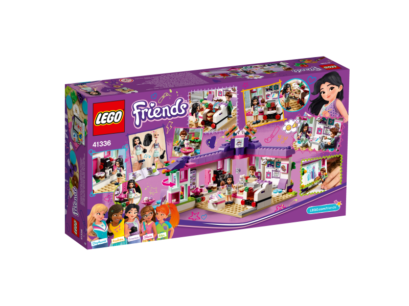 LEGO Friends Emma a umělecká kavárna 41336