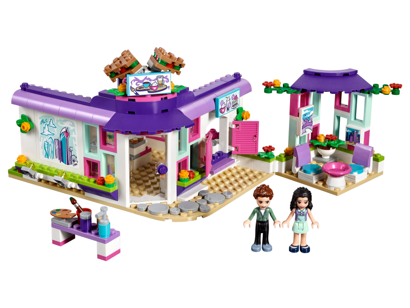 LEGO Friends Emma a umělecká kavárna 41336