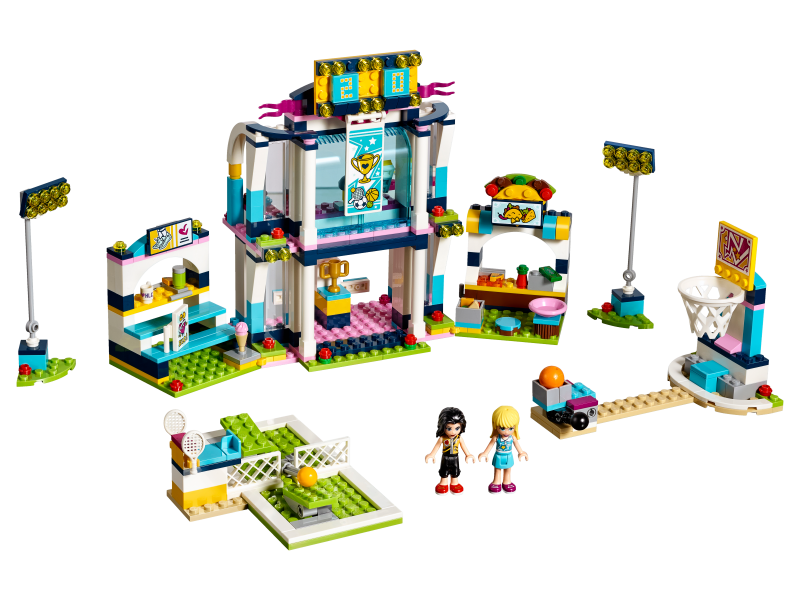 LEGO Friends Stephanie ve sportovní aréně 41338