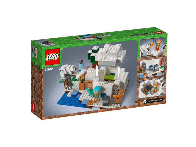 LEGO Minecraft Iglú za polárním kruhem 21142