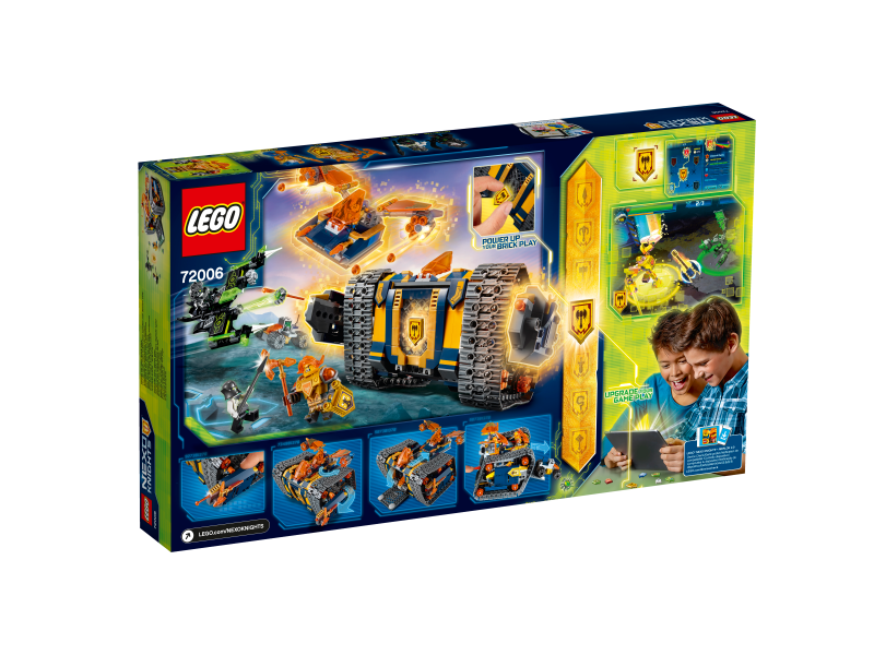 LEGO Nexo Knights Axlův arzenál na kolečkách 72006