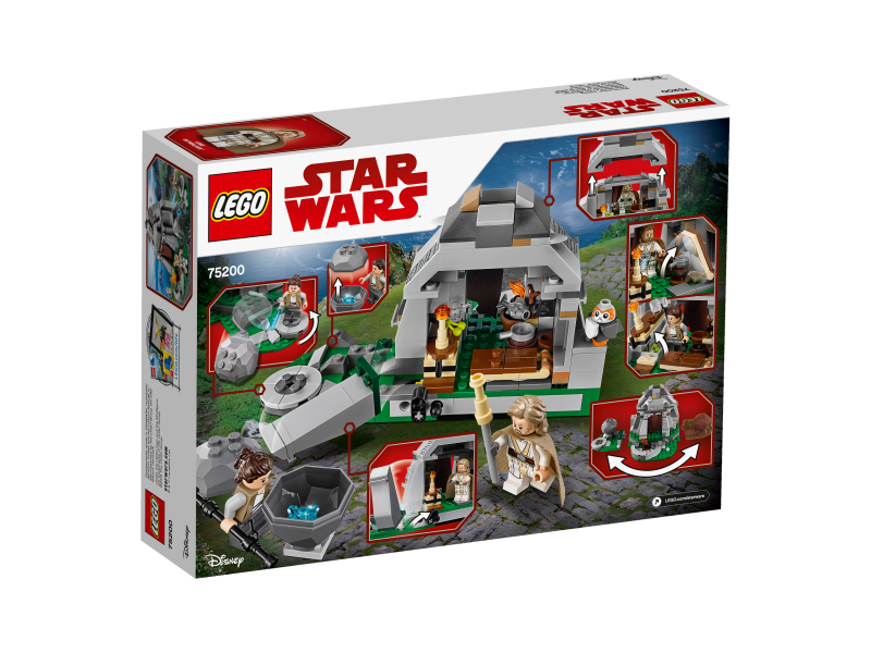 LEGO Star Wars Výcvik na ostrově planety Ahch-To 75200