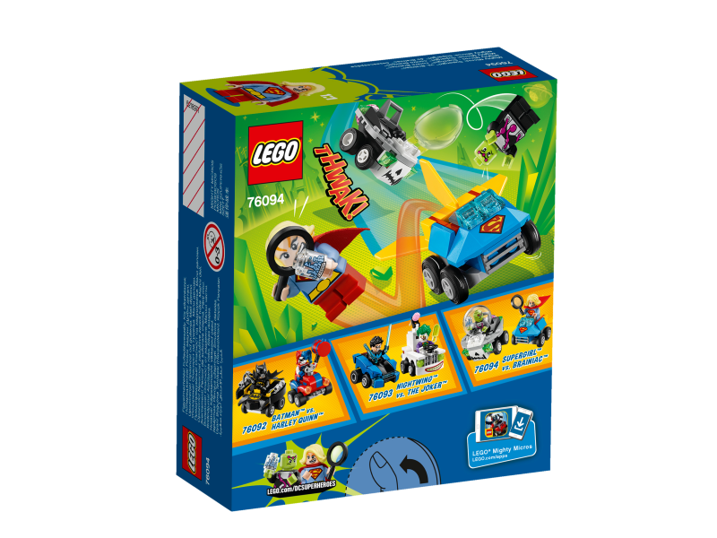 LEGO Super Heroes Mighty Micros: Supergirl™ vs. Brainiac™ 76094