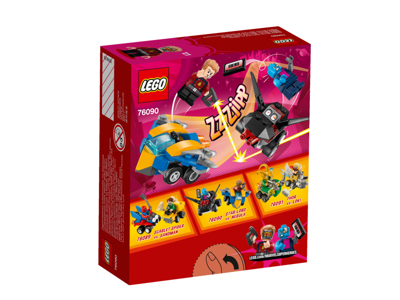 LEGO Super Heroes Mighty Micros: Star-Lord vs. Nebula 76090