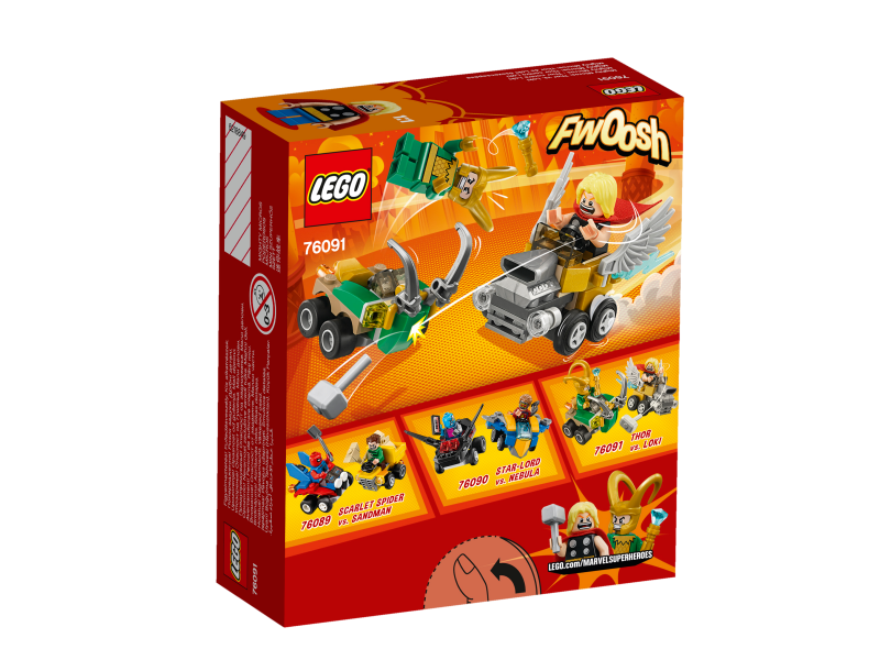 LEGO Super Heroes Mighty Micros: Thor vs. Loki 76091