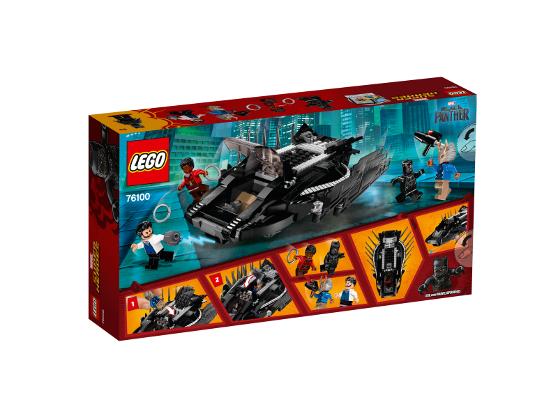 LEGO Super Heroes Útok stíhačky Černého pantera 76100