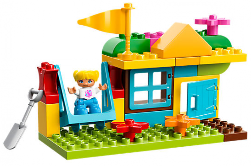 LEGO DUPLO Velký box s kostkami na hřiště 10864