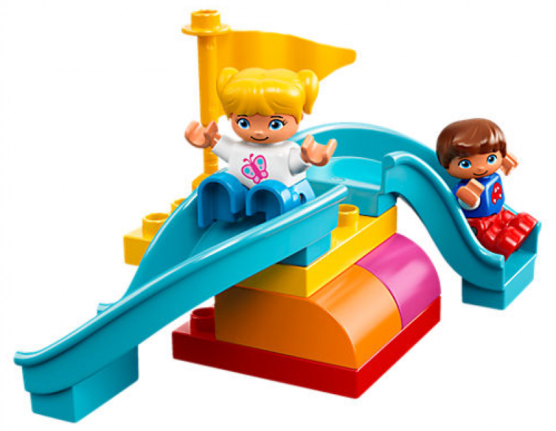 LEGO DUPLO Velký box s kostkami na hřiště 10864