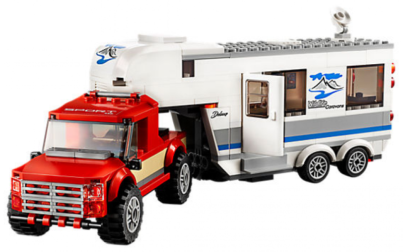 LEGO City Pick-up a karavan 60182