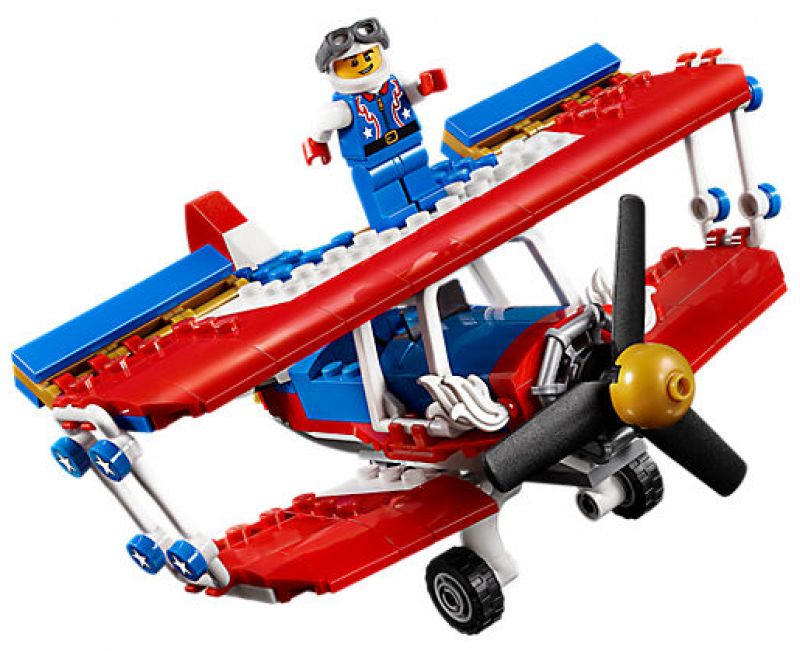 LEGO Creator Odvážné kaskadérské letadlo 31076