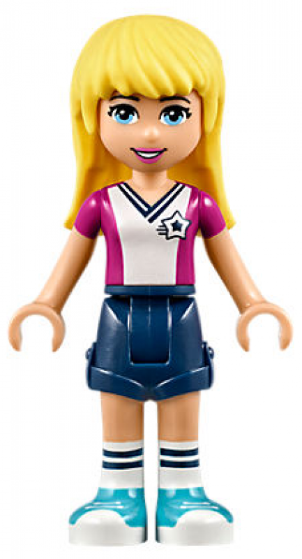 LEGO Friends Stephanie na fotbalovém tréninku 41330