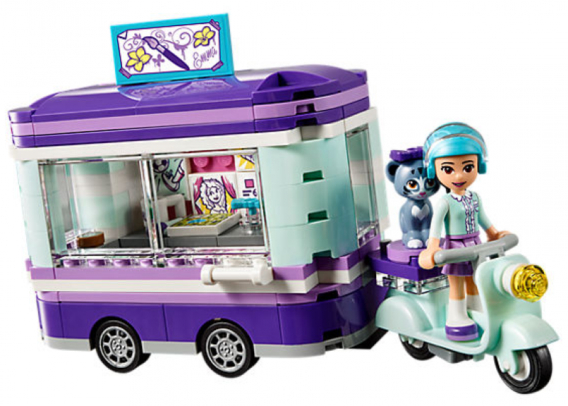 LEGO Friends Emma a umělecký stojan 41332