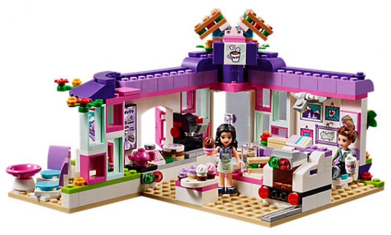 LEGO Friends Emma a umělecká kavárna 41336