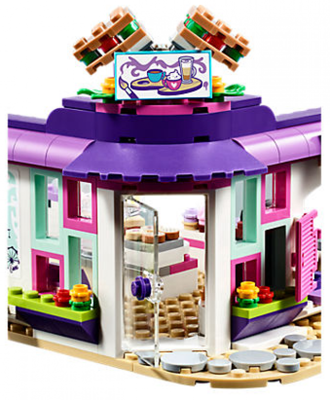 LEGO Friends Emma a umělecká kavárna 41336