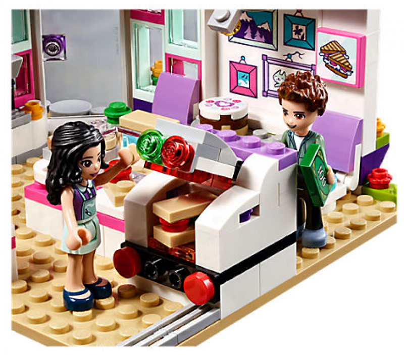 LEGO Friends Emma a umělecká kavárna 41336