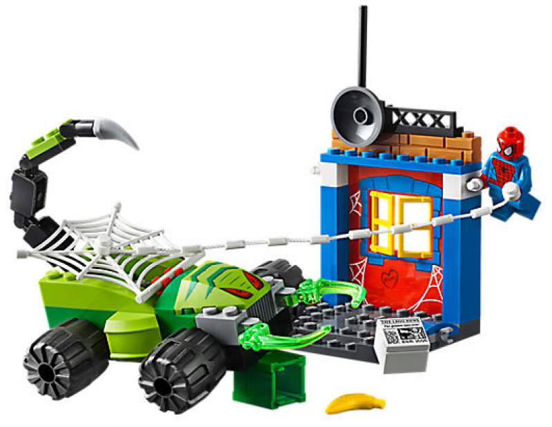 LEGO Juniors Spider-Man vs. Scorpion - Souboj na silnici 10754