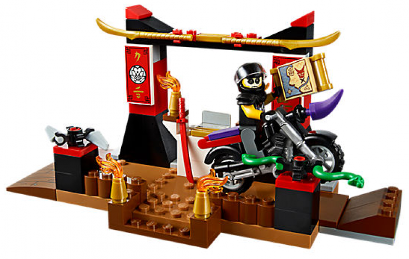 LEGO Juniors Pronásledování v Zaneově nindža člunu 10755