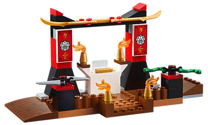 LEGO Juniors Pronásledování v Zaneově nindža člunu 10755