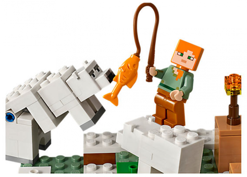 LEGO Minecraft Iglú za polárním kruhem 21142