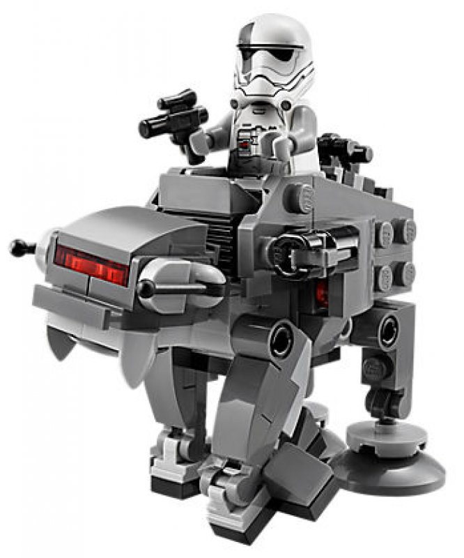 LEGO Star Wars Snežný spídr™ a kráčející kolos Prvního řádu™ 75195