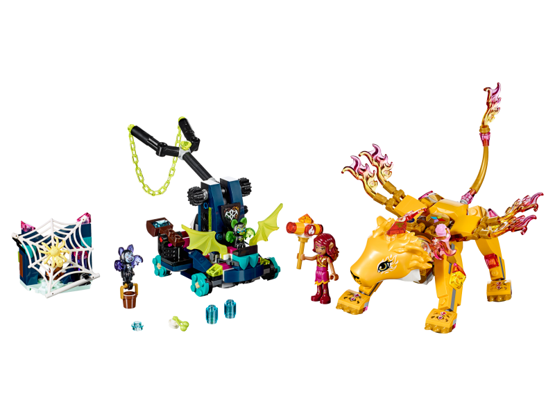 LEGO Elves Azari a chycení ohnivého lva 41192