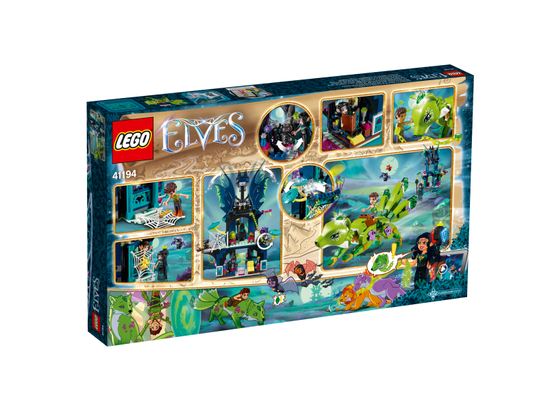 LEGO Elves Noctuřina věž a záchrana zemní lišky 41194