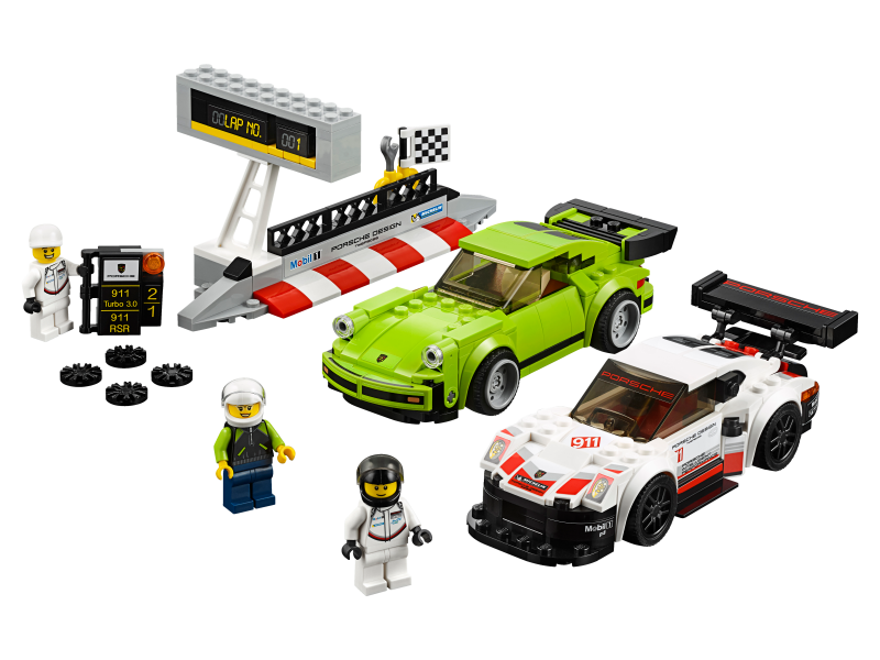 LEGO Speed Champions Porsche 911 RSR a 911 Turbo 3,0 75888