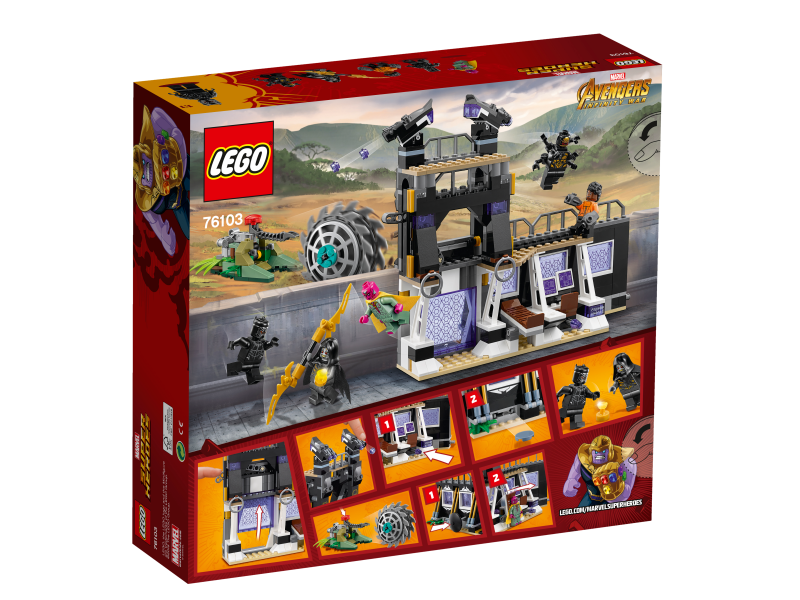 LEGO Super Heroes Corvus Glaive útočí 76103