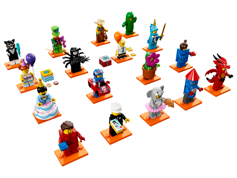 LEGO Minifigurky 18. série Párty 71021