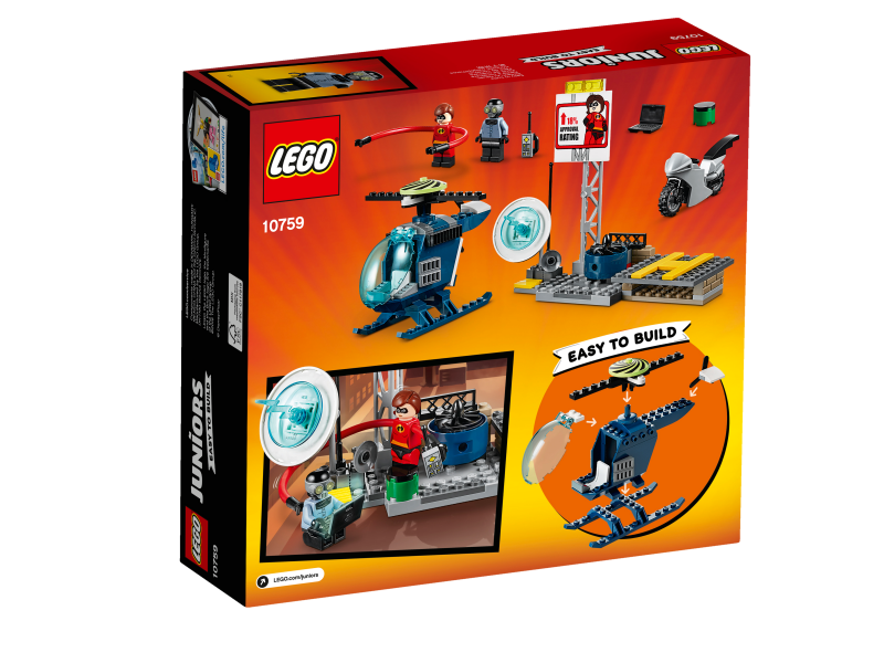 LEGO Juniors Elastižena: pronásledování na střeše 10759