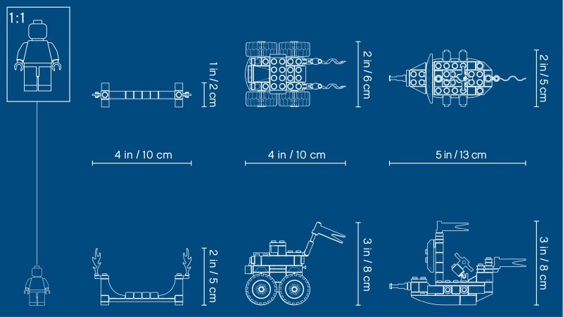 LEGO Classic Mise na Mars 10405