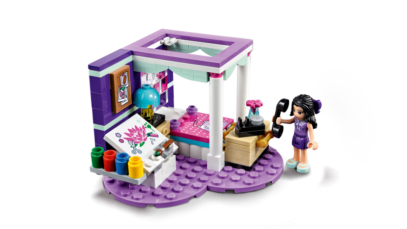 LEGO Friends Ema a její luxusní pokojíček 41342