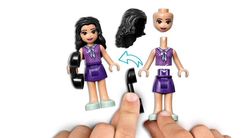 LEGO Friends Ema a její luxusní pokojíček 41342