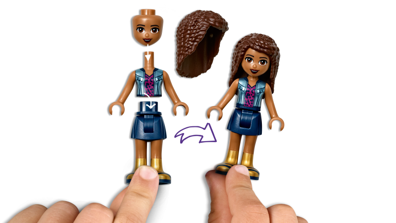 LEGO Friends Andrea a její obchod s módními doplňky 41344