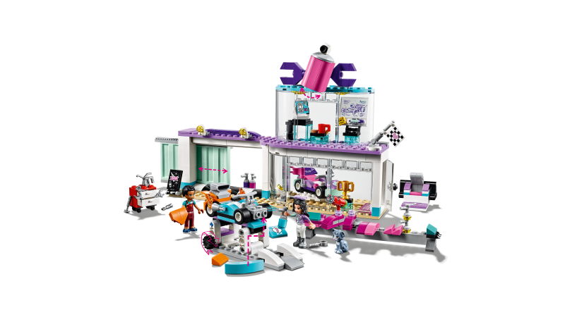 LEGO Friends Tuningová dílna 41351