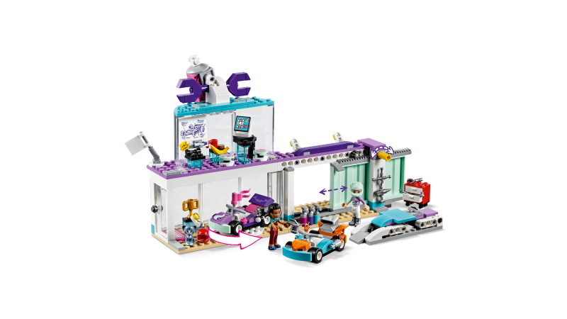 LEGO Friends Tuningová dílna 41351