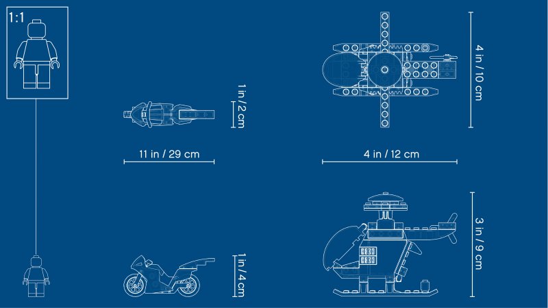 LEGO Juniors Elastižena: pronásledování na střeše 10759