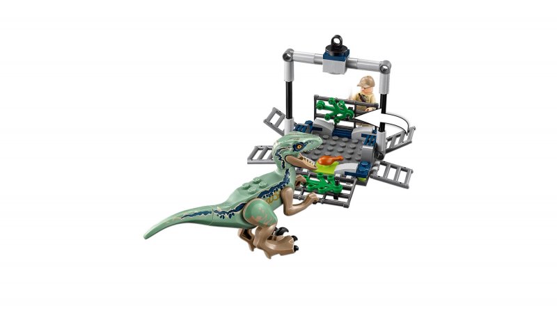 LEGO Jurassic World Pronásledování Bluea helikoptérou 75928