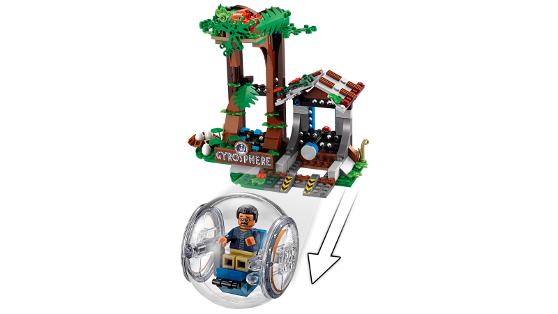 LEGO Jurassic World Útěk Carnotaura z Gyrosféry 75929