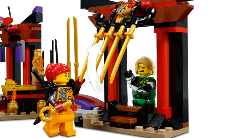 LEGO Ninjago Závěrečný souboj v trůnním sále 70651