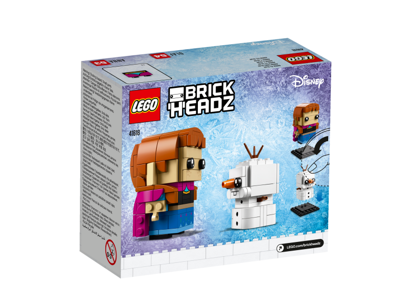 LEGO BrickHeadz Anna a Olaf 41618