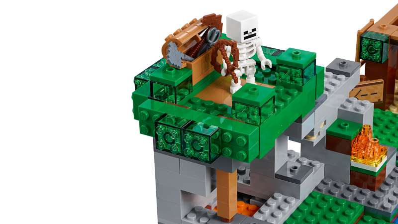 LEGO Minecraft Útok kostlivců 21146