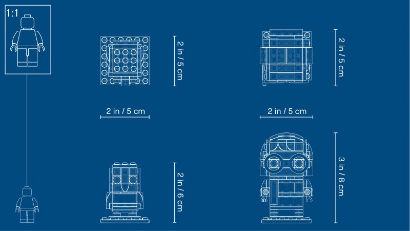 LEGO BrickHeadz Harry Potter™ a Hedvika™ 41615