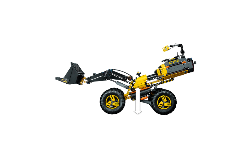 LEGO Technic Volvo koncept kolového nakladače ZEUX 42081