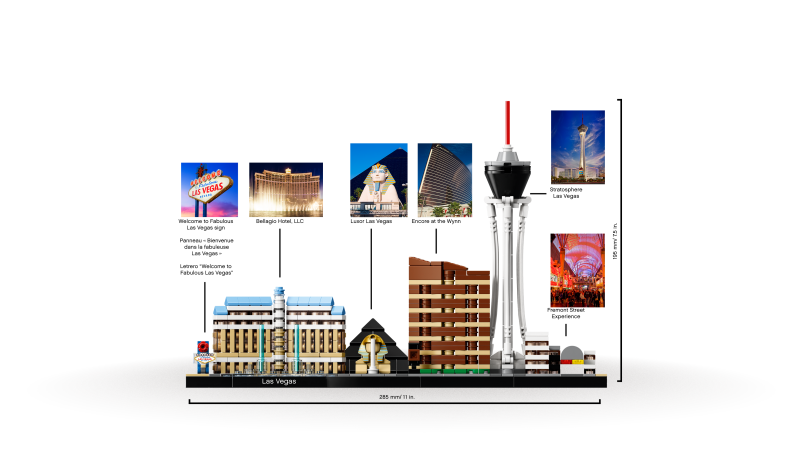 LEGO Architecture Las Vegas 21047