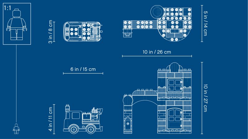 LEGO DUPLO Hasičská stanice 10903