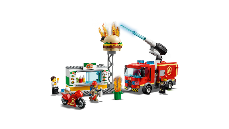 LEGO® City 60214 Záchrana burgrárny