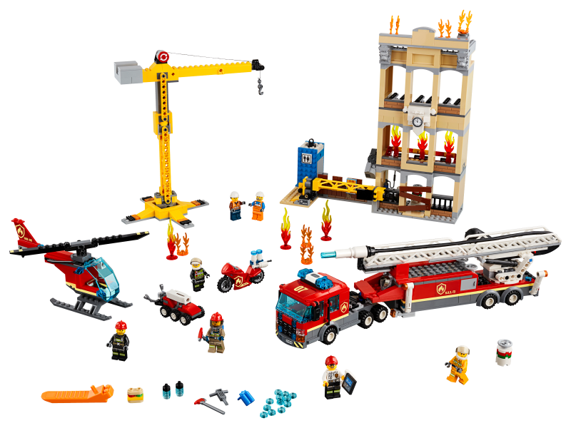 LEGO City Hasiči v centru města 60216