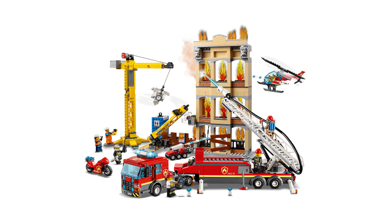 LEGO City Hasiči v centru města 60216