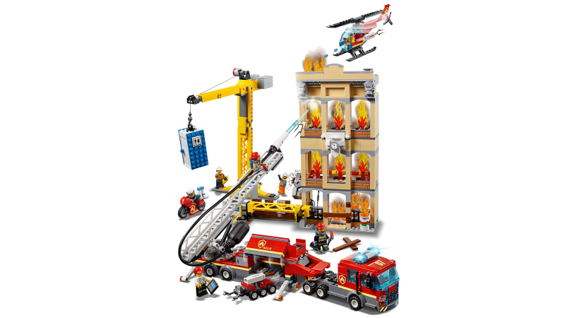 LEGO City Hasiči v centru města 60216